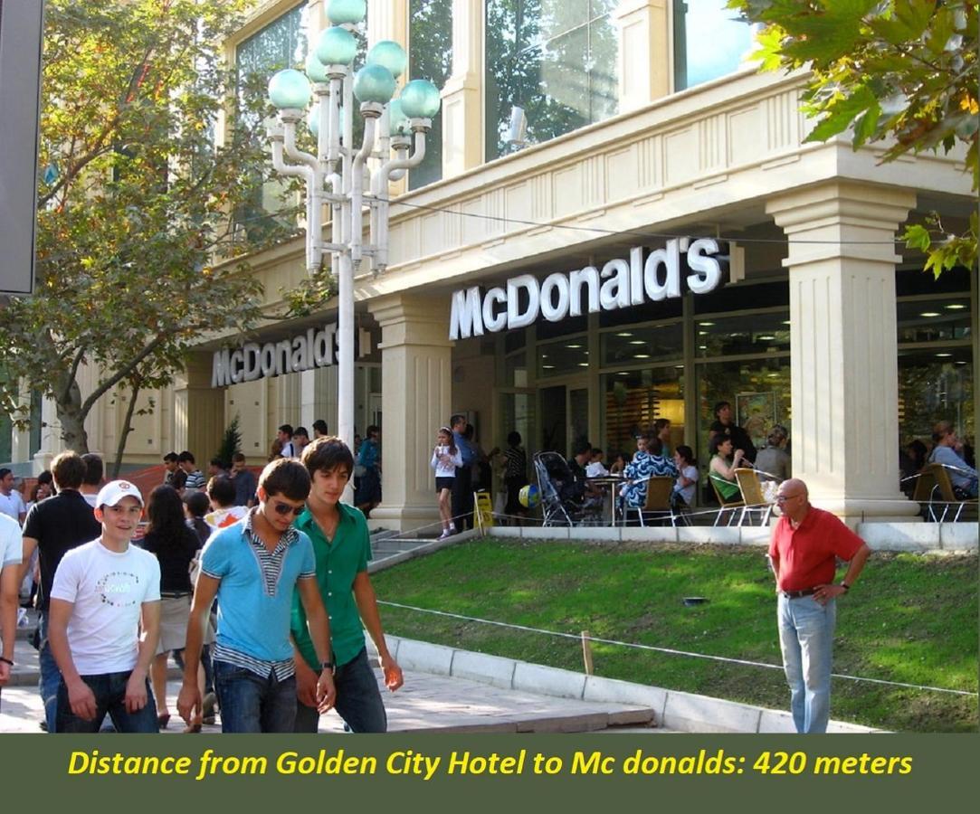 Golden City Hotel Baku Exteriér fotografie
