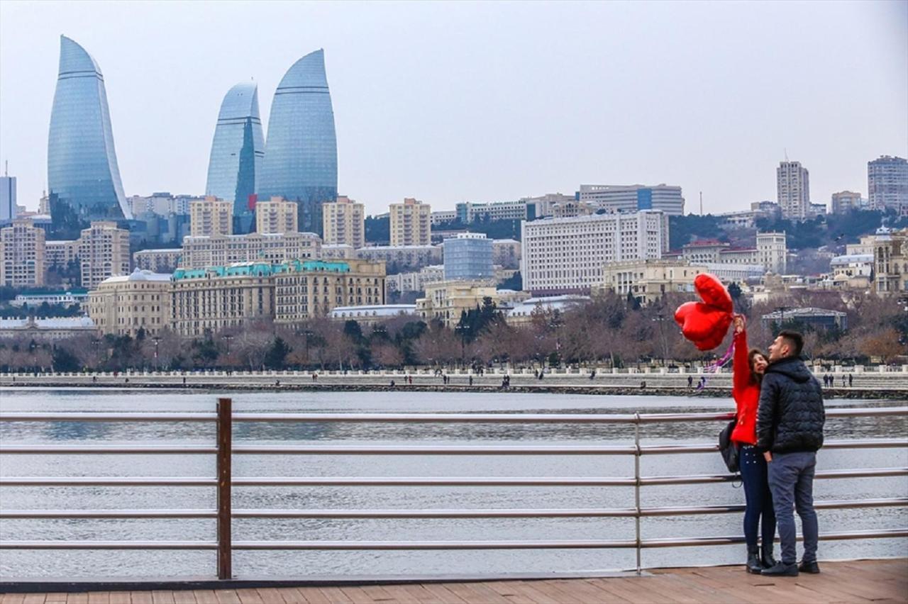 Golden City Hotel Baku Exteriér fotografie